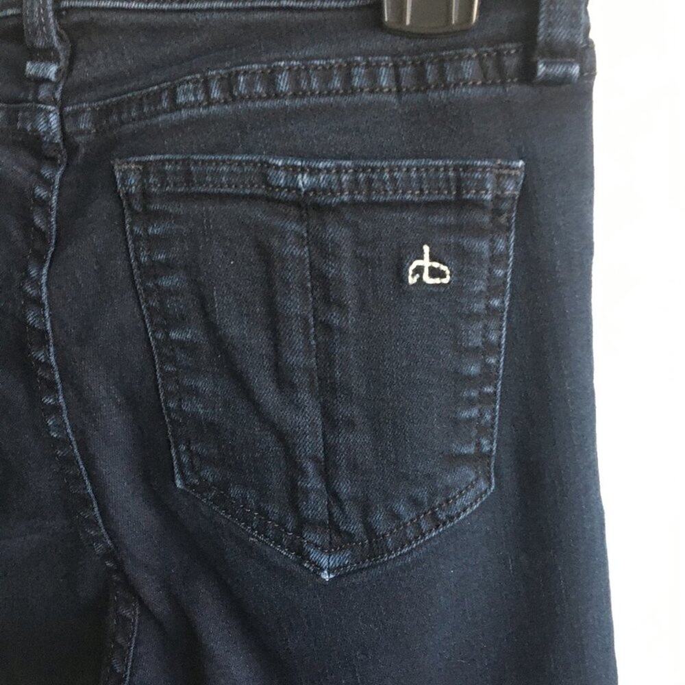 Rag & Bone Women's Skinny Dark Wash Jeans 27 Style W1222K520 - Picture 10 of 12